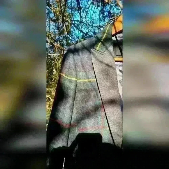 J crew collection green plaid blazer size xs 2 - Picture 13 of 17